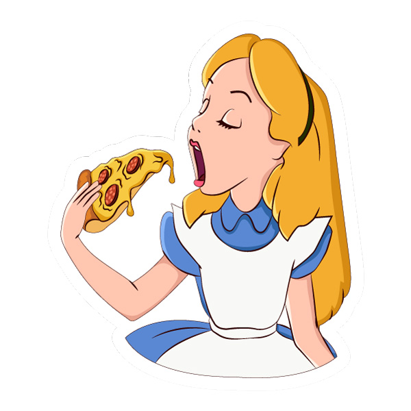 Alice Eating Cookie Wonderland Cartoon SVG PNG Clipart Alice Eating Cookie Wonderland Cartoon SVG PNG Clipart - Free Cartoon Vector Illustration PNG SVG AI EPS Download