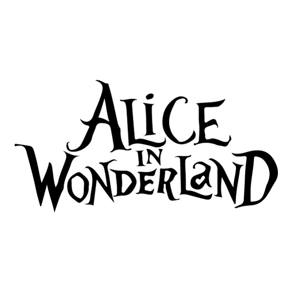 Alice in Wonderland Black Logo SVG PNG Clipart Alice in Wonderland Black Logo SVG PNG Clipart - Free Cartoon Vector Illustration PNG SVG AI EPS Download