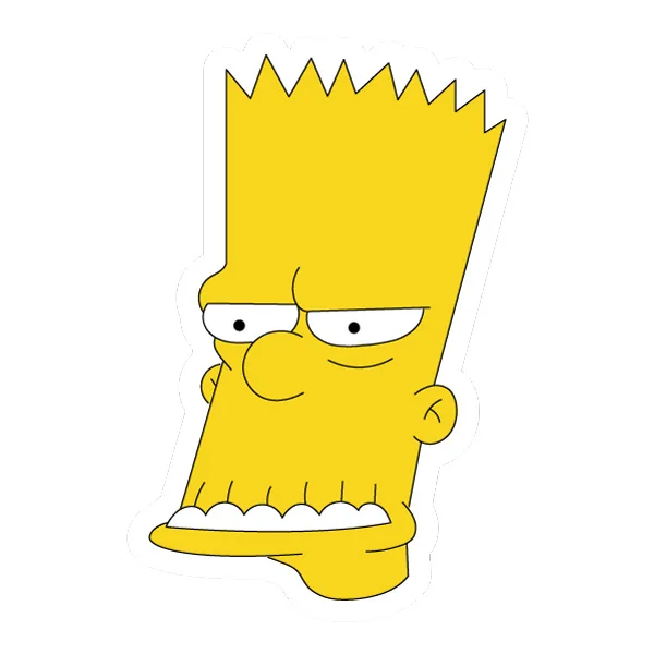 Angry Bart Simpson Head Flat Design Vector SVG PNG Clipart Angry Bart Simpson Head Flat Design Vector SVG PNG Clipart - Free Cartoon Vector Illustration PNG SVG AI EPS Download
