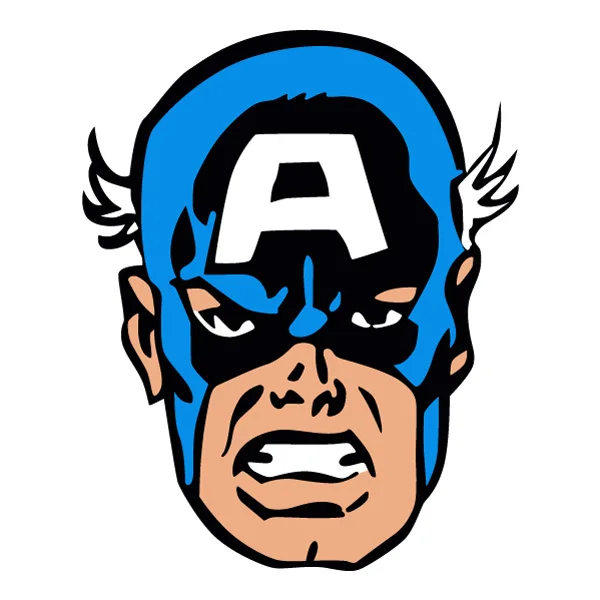 Angry Captain America Head Comic Style SVG PNG Clipart Angry Captain America Head Comic Style SVG PNG Clipart - Free Cartoon Vector Illustration PNG SVG AI EPS Download
