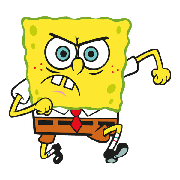 Angry SpongeBob SquarePants Pose SVG PNG Clipart Angry SpongeBob SquarePants Pose SVG PNG Clipart - Free Cartoon Vector Illustration PNG SVG AI EPS Download