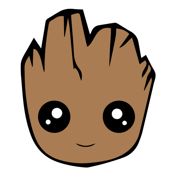 Baby Groot Big Eyes Face SVG PNG Clipart Baby Groot Big Eyes Face SVG PNG Clipart - Free Cartoon Vector Illustration PNG SVG AI EPS Download