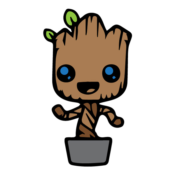 Baby Groot Blue Eyes Potted Plant SVG PNG Clipart Baby Groot Blue Eyes Potted Plant SVG PNG Clipart - Free Cartoon Vector Illustration PNG SVG AI EPS Download