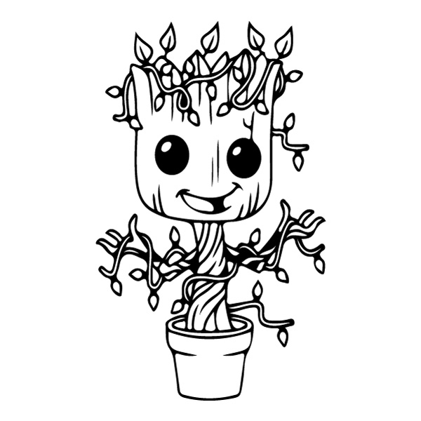 Baby Groot Christmas Lights Line Art SVG PNG Clipart Baby Groot Christmas Lights Line Art SVG PNG Clipart - Free Cartoon Vector Illustration PNG SVG AI EPS Download