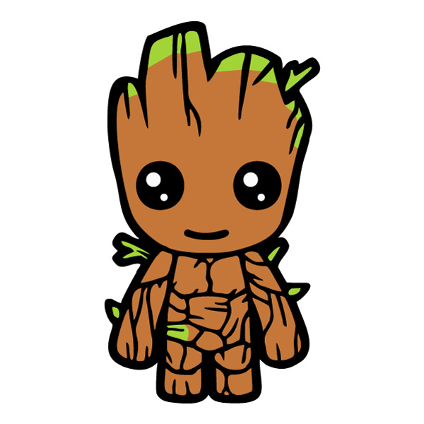 Baby Groot Cute Chibi Character SVG PNG Clipart Baby Groot Cute Chibi Character SVG PNG Clipart - Free Cartoon Vector Illustration PNG SVG AI EPS Download