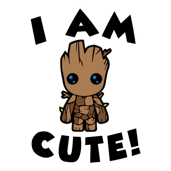Baby Groot I Am Cute Quote SVG PNG Clipart Baby Groot I Am Cute Quote SVG PNG Clipart - Free Cartoon Vector Illustration PNG SVG AI EPS Download