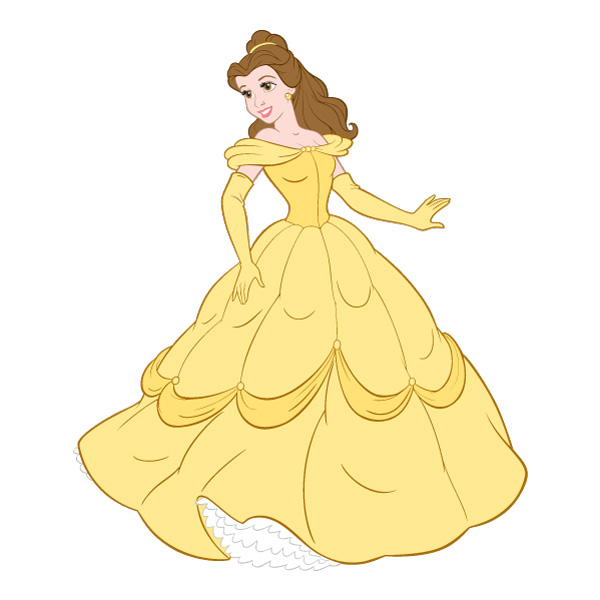 Belle Yellow Ball Gown Princess Cartoon SVG PNG Clipart Belle Yellow Ball Gown Princess Cartoon SVG PNG Clipart - Free Cartoon Vector Illustration PNG SVG AI EPS Download