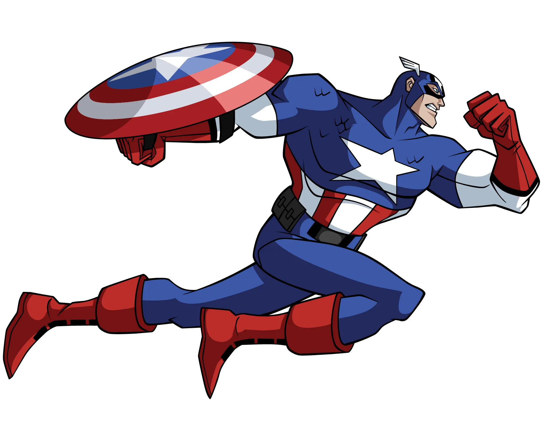 Captain America Marvel Superhero Full Body SVG PNG Clipart Captain America Marvel Superhero Full Body SVG PNG Clipart - Premium Cartoon Vector Illustration PNG SVG AI EPS Download