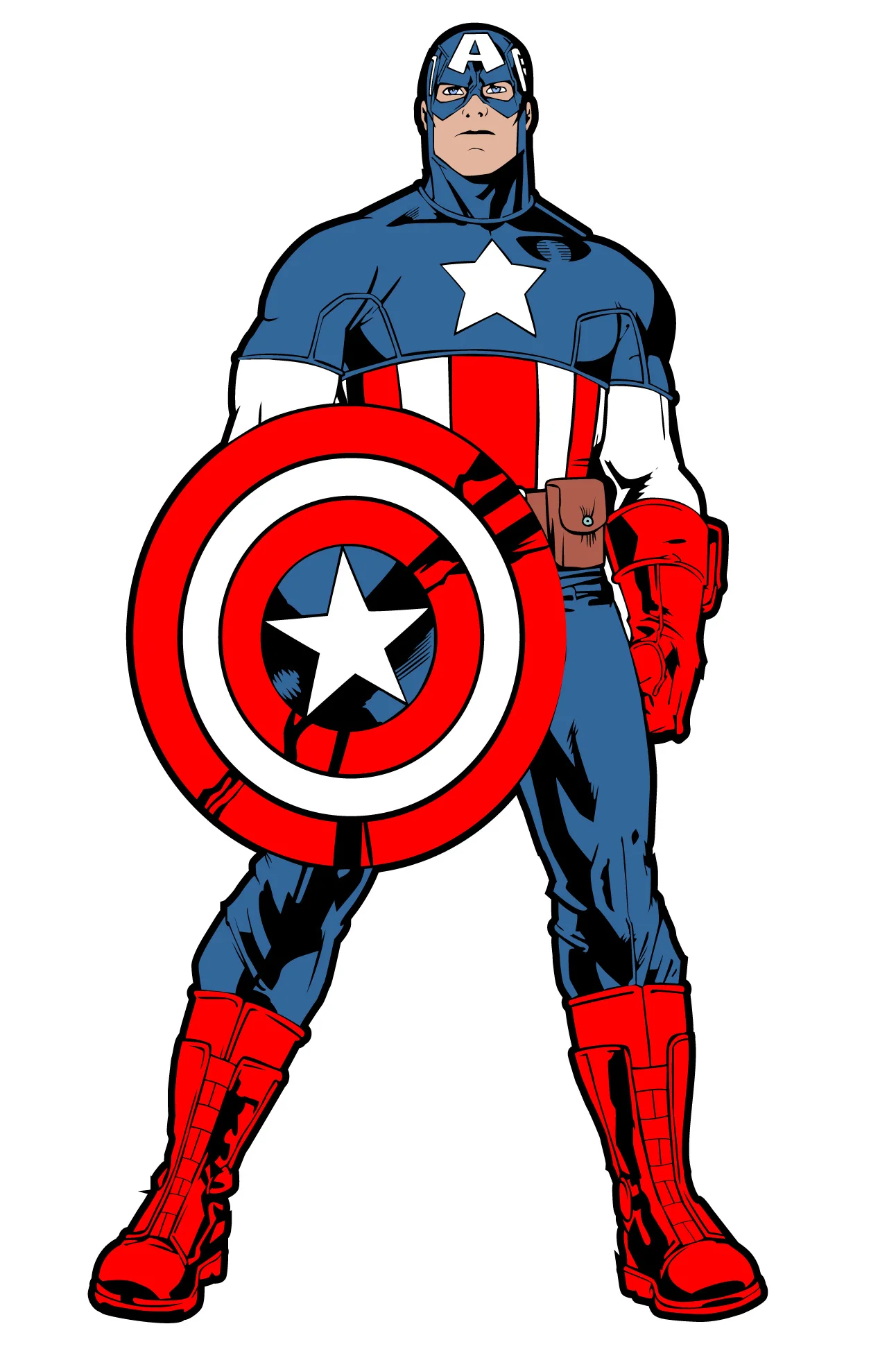 Captain America Shield Superhero SVG PNG Clipart Captain America Shield Superhero SVG PNG Clipart - Premium Cartoon Vector Illustration PNG SVG AI EPS Download
