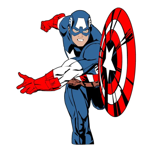 Charging Action Captain America Comic Style Full Body SVG PNG Clipart Charging Action Captain America Comic Style Full Body SVG PNG Clipart - Free Cartoon Vector Illustration PNG SVG AI EPS Download
