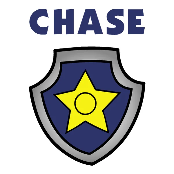 Chase PAW Patrol Badge SVG PNG Clipart Chase PAW Patrol Badge SVG PNG Clipart - Free Cartoon Vector Illustration PNG SVG AI EPS Download