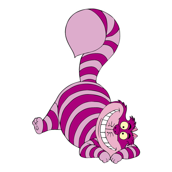Cheshire Cat Back View Tail Pose SVG PNG Clipart Cheshire Cat Back View Tail Pose SVG PNG Clipart - Free Cartoon Vector Illustration PNG SVG AI EPS Download