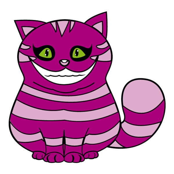 Cheshire Cat Cute Sitting Pose SVG PNG Clipart Cheshire Cat Cute Sitting Pose SVG PNG Clipart - Free Cartoon Vector Illustration PNG SVG AI EPS Download