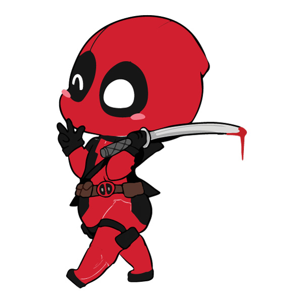 Chibi Deadpool Running Sword Superhero SVG PNG Clipart Chibi Deadpool Running Sword Superhero SVG PNG Clipart - Free Cartoon Vector Illustration PNG SVG AI EPS Download