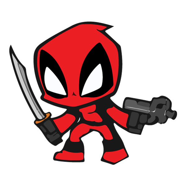 Chibi Deadpool Sword And Pistol Superhero SVG PNG Clipart Chibi Deadpool Sword And Pistol Superhero SVG PNG Clipart - Free Cartoon Vector Illustration PNG SVG AI EPS Download