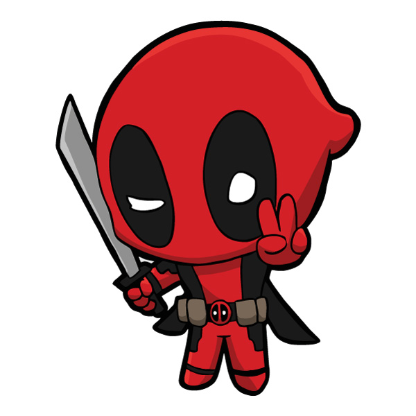 Chibi Deadpool Sword Pose Cartoon Superhero SVG PNG Clipart Chibi Deadpool Sword Pose Cartoon Superhero SVG PNG Clipart - Free Cartoon Vector Illustration PNG SVG AI EPS Download