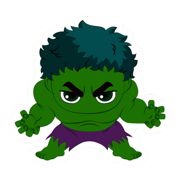 Chibi Hulk Cute Angry Cartoon Superhero SVG PNG Clipart Chibi Hulk Cute Angry Cartoon Superhero SVG PNG Clipart - Free Cartoon Vector Illustration PNG SVG AI EPS Download