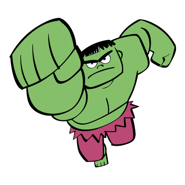 Chibi Hulk Flying Punch Cartoon Superhero SVG PNG Clipart Chibi Hulk Flying Punch Cartoon Superhero SVG PNG Clipart - Free Cartoon Vector Illustration PNG SVG AI EPS Download