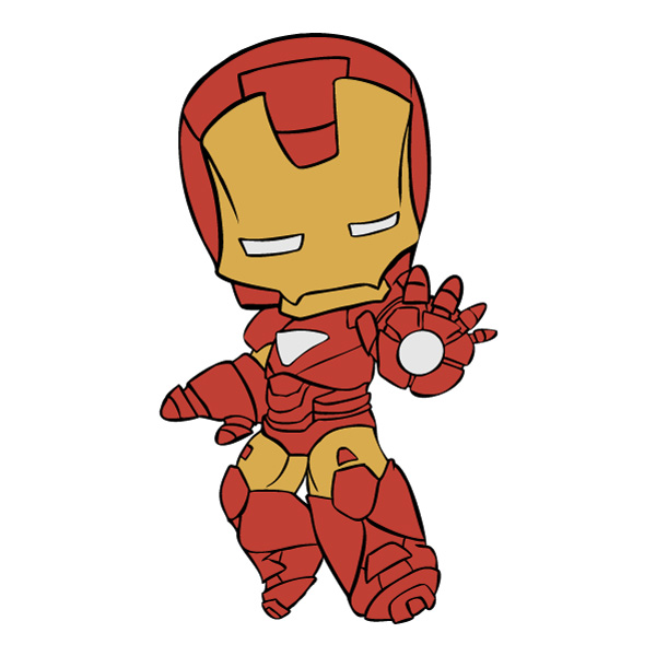 Chibi Iron Man Repulsor Armor Superhero SVG PNG Clipart Chibi Iron Man Repulsor Armor Superhero SVG PNG Clipart - Free Cartoon Vector Illustration PNG SVG AI EPS Download