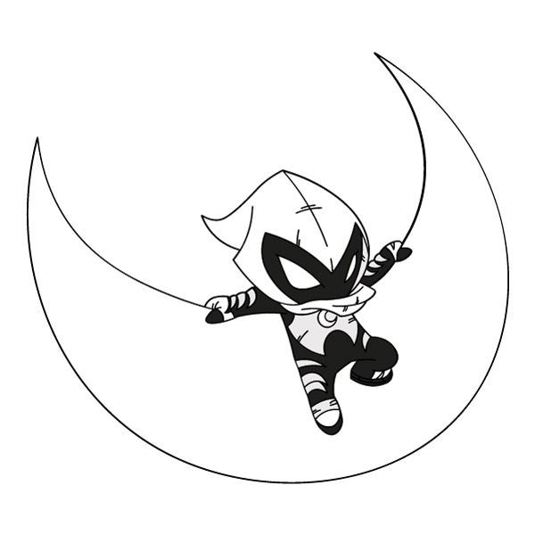 Chibi Moon Knight Crescent Action Superhero SVG PNG Clipart Chibi Moon Knight Crescent Action Superhero SVG PNG Clipart - Free Cartoon Vector Illustration PNG SVG AI EPS Download