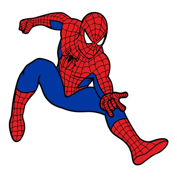 Crouching Action Pose Spider-Man Full Body SVG PNG Clipart Crouching Action Pose Spider-Man Full Body SVG PNG Clipart - Free Cartoon Vector Illustration PNG SVG AI EPS Download