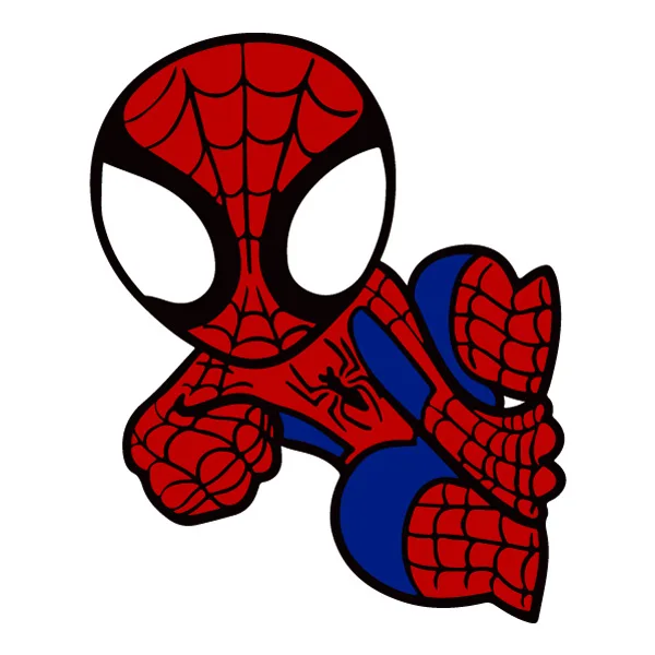 Crouching Chibi Spider Man Full Body SVG PNG Clipart Crouching Chibi Spider Man Full Body SVG PNG Clipart - Free Cartoon Vector Illustration PNG SVG AI EPS Download