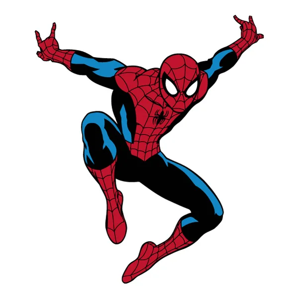 Crouching Leaping Spider-Man Comic Style Full Body SVG PNG Clipart Crouching Leaping Spider-Man Comic Style Full Body SVG PNG Clipart - Free Cartoon Vector Illustration PNG SVG AI EPS Download