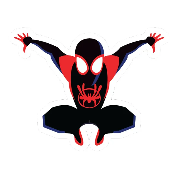Crouching Miles Morales Spider-Man Full Body Flat SVG PNG Clipart Crouching Miles Morales Spider-Man Full Body Flat SVG PNG Clipart - Free Cartoon Vector Illustration PNG SVG AI EPS Download
