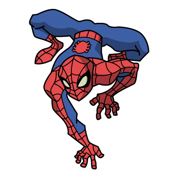 Crouching Spider-Man Full Body Cartoon SVG PNG Clipart Crouching Spider-Man Full Body Cartoon SVG PNG Clipart - Free Cartoon Vector Illustration PNG SVG AI EPS Download