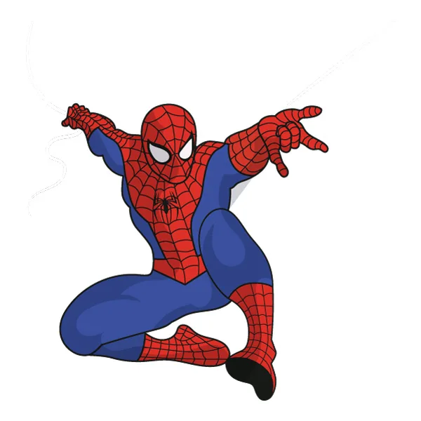 Crouching Spider-Man Web Shooting Full Body SVG PNG Clipart Crouching Spider-Man Web Shooting Full Body SVG PNG Clipart - Free Cartoon Vector Illustration PNG SVG AI EPS Download