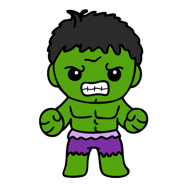 Cute Chibi Hulk Standing Cartoon Superhero SVG PNG Clipart Cute Chibi Hulk Standing Cartoon Superhero SVG PNG Clipart - Free Cartoon Vector Illustration PNG SVG AI EPS Download