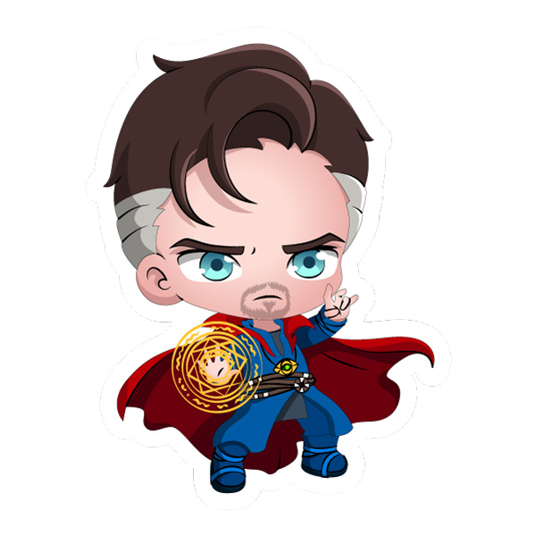 Doctor Strange Chibi Sorcerer Superhero SVG PNG Clipart Doctor Strange Chibi Sorcerer Superhero SVG PNG Clipart - Free Cartoon Vector Illustration PNG SVG AI EPS Download