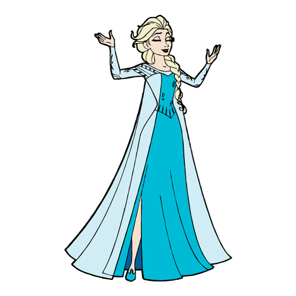 Elsa Snow Queen Full Body Cartoon SVG PNG Clipart Elsa Snow Queen Full Body Cartoon SVG PNG Clipart - Free Cartoon Vector Illustration PNG SVG AI EPS Download