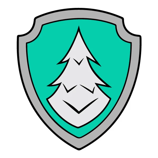 Everest Paw Patrol Shield Badge Flat SVG PNG Clipart Everest Paw Patrol Shield Badge Flat SVG PNG Clipart - Free Cartoon Vector Illustration PNG SVG AI EPS Download