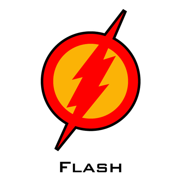Flash Logo Superhero Emblem Flat SVG PNG Clipart Flash Logo Superhero Emblem Flat SVG PNG Clipart - Free Cartoon Vector Illustration PNG SVG AI EPS Download