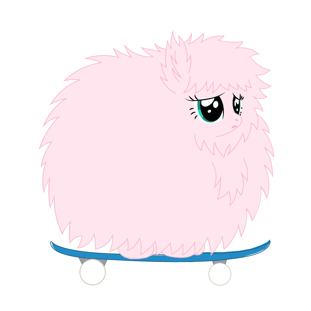Fluffle Puff My Little Pony Riding Skateboard Flat SVG PNG Clipart Fluffle Puff My Little Pony Riding Skateboard Flat SVG PNG Clipart - Free Cartoon Vector Illustration PNG SVG AI EPS Download