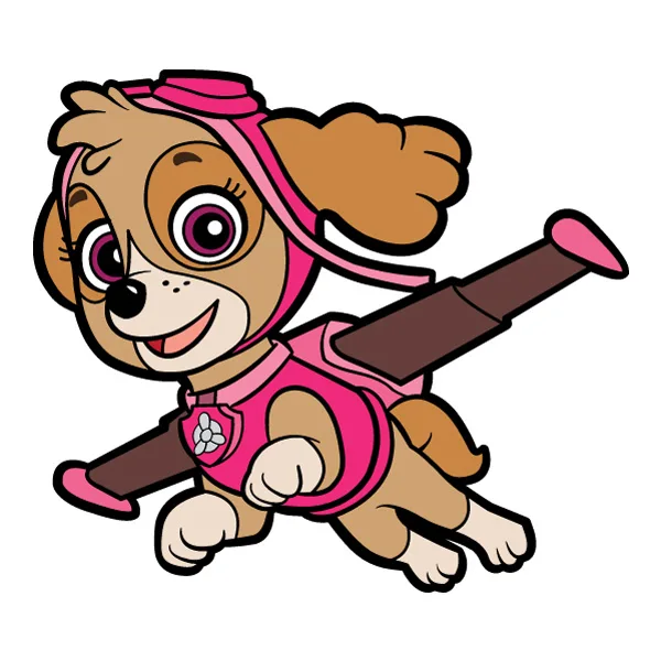 Flying Skye PAW Patrol Full Body SVG PNG Clipart Flying Skye PAW Patrol Full Body SVG PNG Clipart - Free Cartoon Vector Illustration PNG SVG AI EPS Download