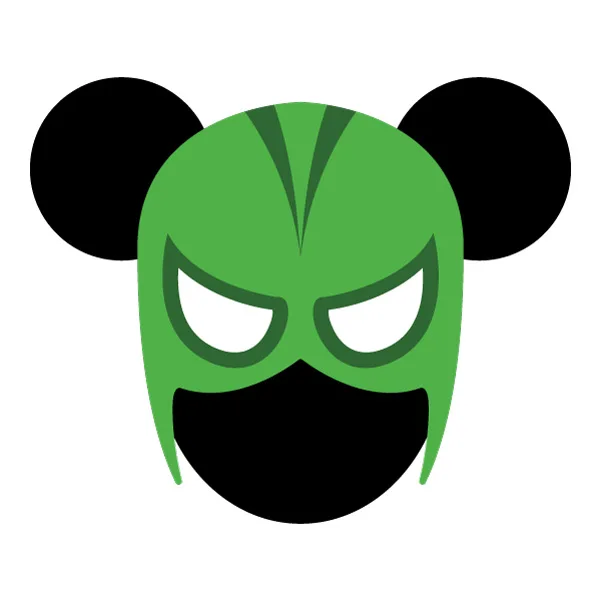 Front Facing Mickey Mouse Superhero Mask Head Flat SVG PNG Clipart Front Facing Mickey Mouse Superhero Mask Head Flat SVG PNG Clipart - Free Cartoon Vector Illustration PNG SVG AI EPS Download