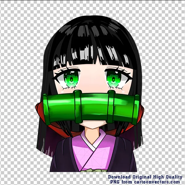 Front Facing Nezuko Kamado Chibi Bust Anime Style SVG PNG Clipart Front Facing Nezuko Kamado Chibi Bust Anime Style SVG PNG Clipart - Free Cartoon Vector Illustration PNG SVG AI EPS Download