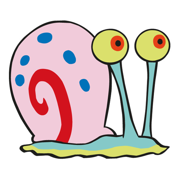 Gary Snail Cartoon Character SVG PNG Clipart Gary Snail Cartoon Character SVG PNG Clipart - Free Cartoon Vector Illustration PNG SVG AI EPS Download