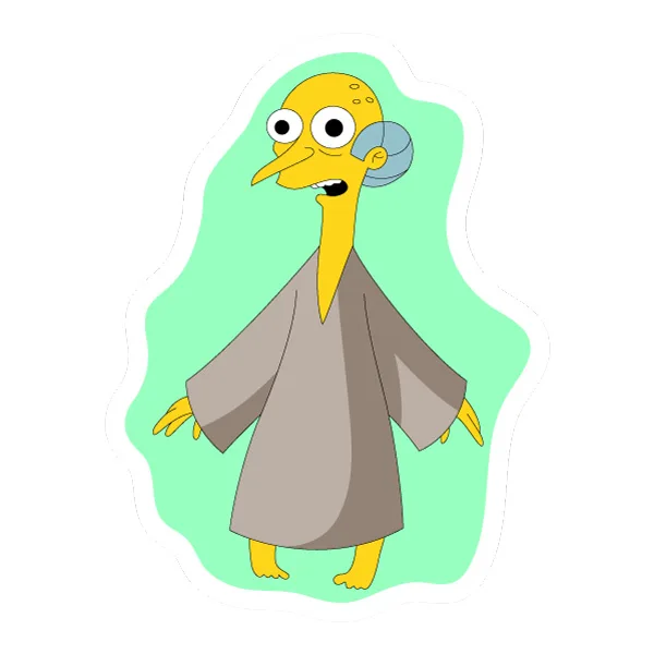 Glowing Alien Mr. Burns Standing Full Body SVG PNG Clipart Glowing Alien Mr. Burns Standing Full Body SVG PNG Clipart - Free Cartoon Vector Illustration PNG SVG AI EPS Download