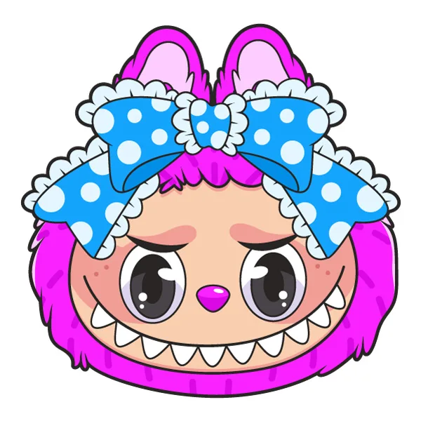 Grinning Labubu Head with Blue Bow Flat Design SVG PNG Clipart Grinning Labubu Head with Blue Bow Flat Design SVG PNG Clipart - Free Cartoon Vector Illustration PNG SVG AI EPS Download