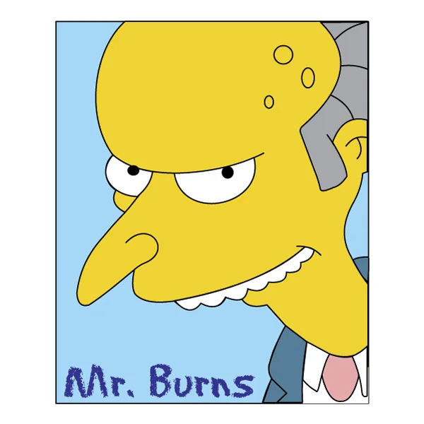 Grinning Mr. Burns Headshot Cartoon SVG PNG Clipart Grinning Mr. Burns Headshot Cartoon SVG PNG Clipart - Free Cartoon Vector Illustration PNG SVG AI EPS Download