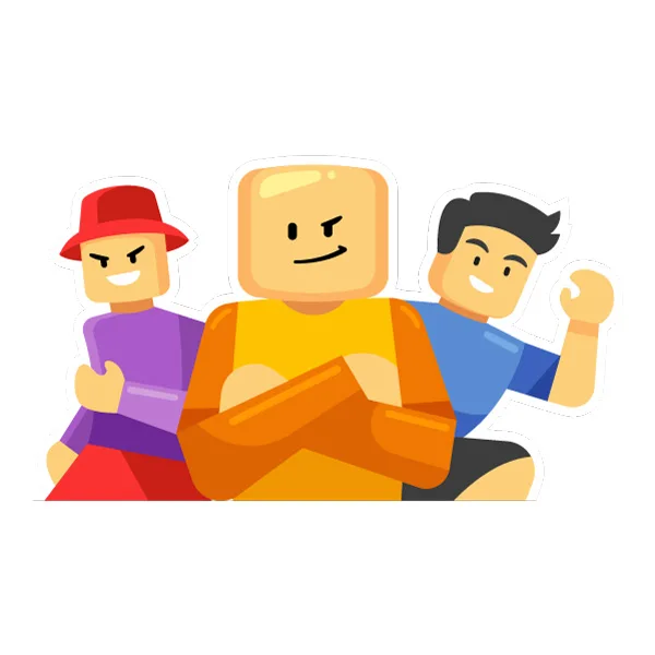 Group of Roblox Style Avatars Arms Crossed Flat SVG PNG Clipart Group of Roblox Style Avatars Arms Crossed Flat SVG PNG Clipart - Free Cartoon Vector Illustration PNG SVG AI EPS Download