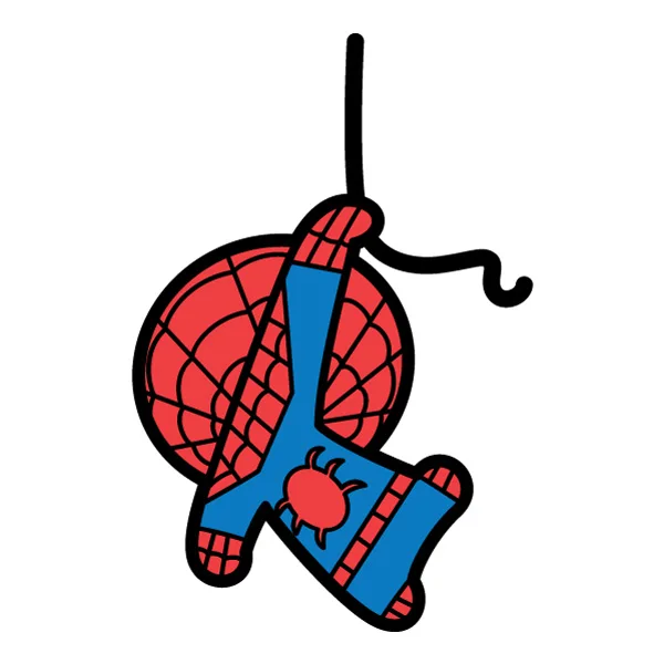 Hanging Upside Down Spider-Man Flat Line Art Vector Full Body SVG PNG Clipart Hanging Upside Down Spider-Man Flat Line Art Vector Full Body SVG PNG Clipart - Free Cartoon Vector Illustration PNG SVG AI EPS Download