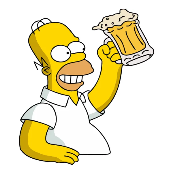 Homer Simpson Holding Beer Mug Half Body Cartoon SVG PNG Clipart Homer Simpson Holding Beer Mug Half Body Cartoon SVG PNG Clipart - Free Cartoon Vector Illustration PNG SVG AI EPS Download