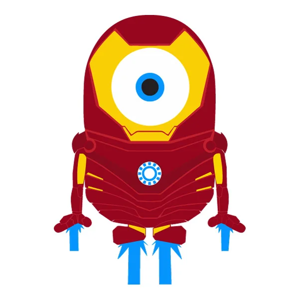 Hovering Flat Design Iron Man Minion Full Body SVG PNG Clipart Hovering Flat Design Iron Man Minion Full Body SVG PNG Clipart - Free Cartoon Vector Illustration PNG SVG AI EPS Download