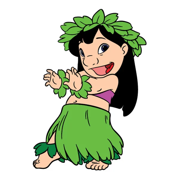 Hula Dancing Lilo Pelekai Full Body Pose SVG PNG Clipart Hula Dancing Lilo Pelekai Full Body Pose SVG PNG Clipart - Premium Cartoon Vector Illustration PNG SVG AI EPS Download