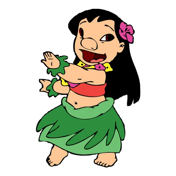 Hula Dancing Lilo Pelekai Full Body SVG PNG Clipart Hula Dancing Lilo Pelekai Full Body SVG PNG Clipart - Free Cartoon Vector Illustration PNG SVG AI EPS Download