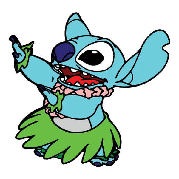 Hula Dancing Stitch Full Body Cartoon Vector SVG PNG Clipart Hula Dancing Stitch Full Body Cartoon Vector SVG PNG Clipart - Free Cartoon Vector Illustration PNG SVG AI EPS Download